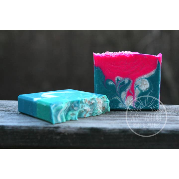 Salty Mermaid Soap for wholesale by Wash Ashore Soaps and Sundries