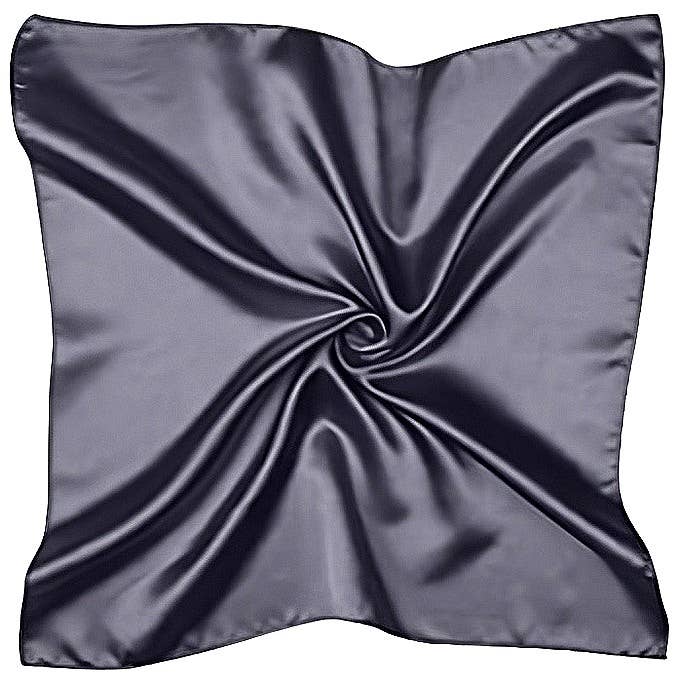 Diacly - Wholesale Scarf - Women's - Solid Color Silky Satin Square Scarf39