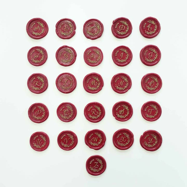 Fiona Ariva - Vendita all'ingrosso Timbro in gomma/decorativo - Lettere dell'alfabeto dalla A alla Z - Testa del timbro (senza manico)7