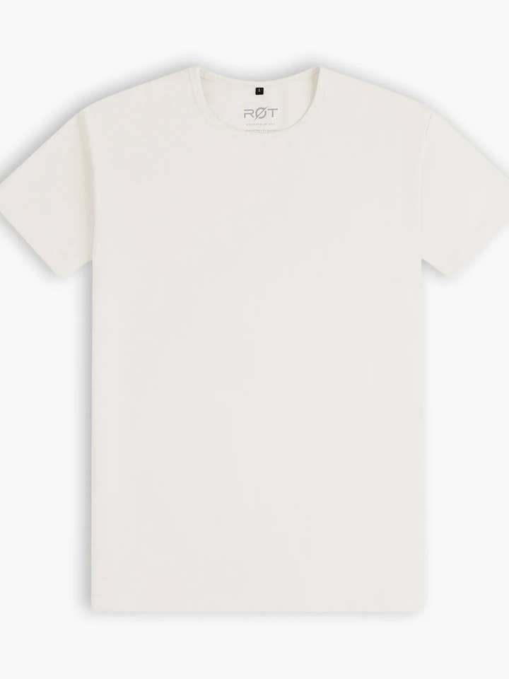Origin Classic Crew T-Shirt: Bone for wholesale by Rule of Threads