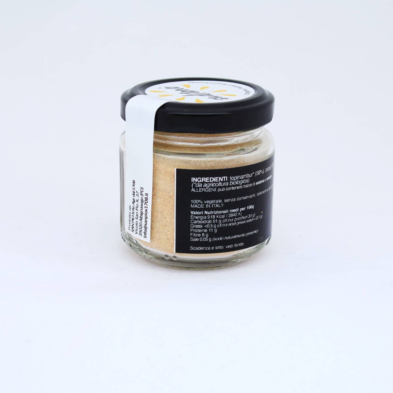 SAN PIO X Soc. Agr. S. dal 1708 – Großhandel Gewürzmischungen – SILKY KÜRBIS und TOPINAMBUR. Bio überlegen samtig2