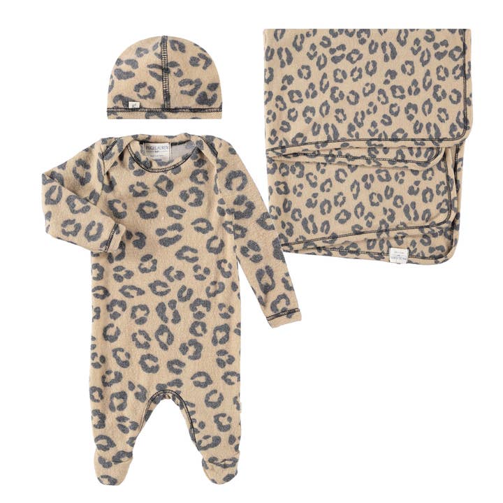 Coffrets 3 pièces Eco-Animal Hacci de Welcome Home pour la vente par PAIGELAUREN baby & toddler