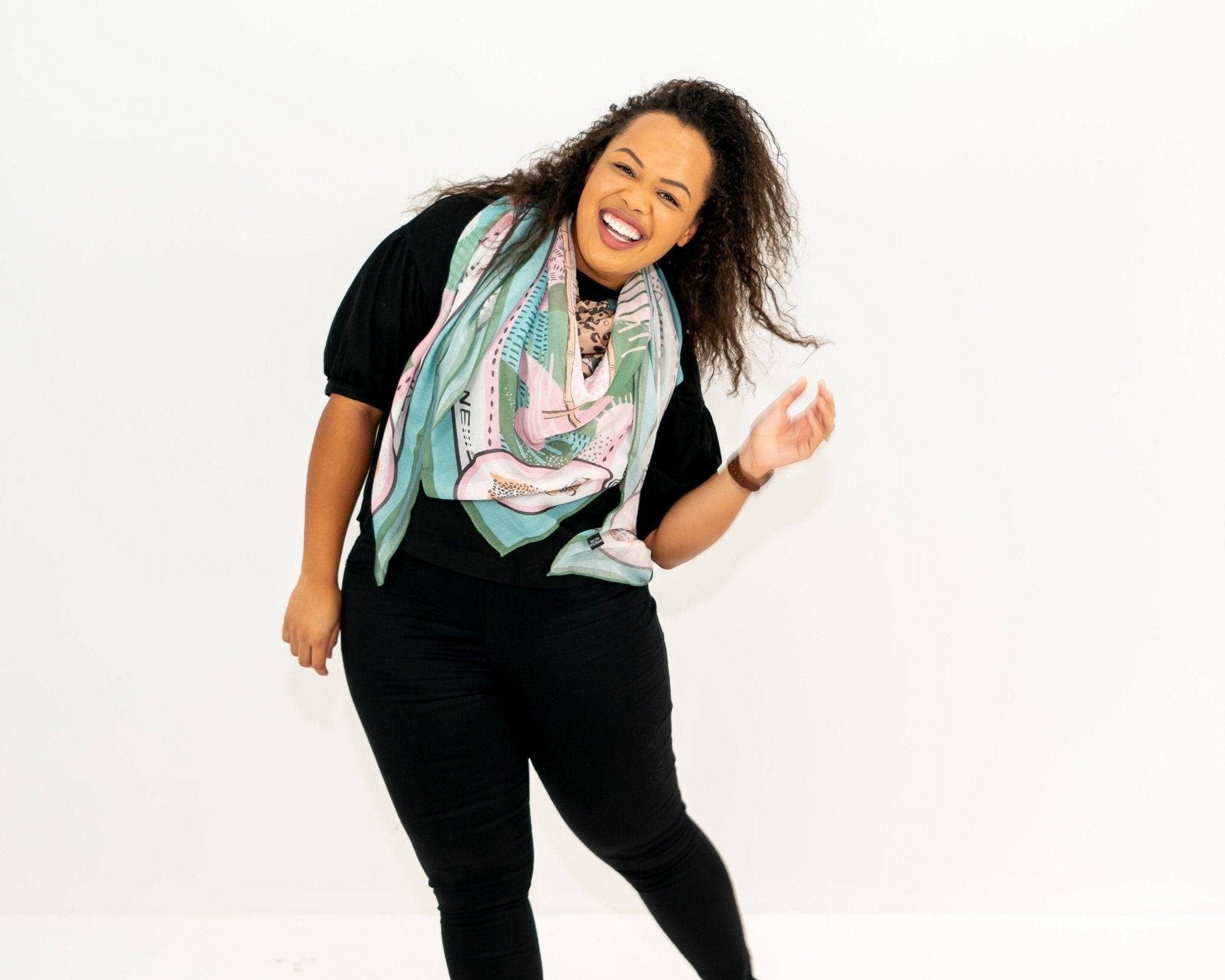 CB Grey - Wholesale Scarf - Women's - The Aubree Shawl4