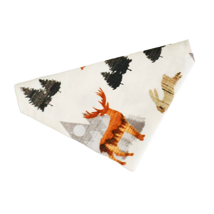 Wilderness Mountain Bandana for wholesale by Spoiled Pet Accessories