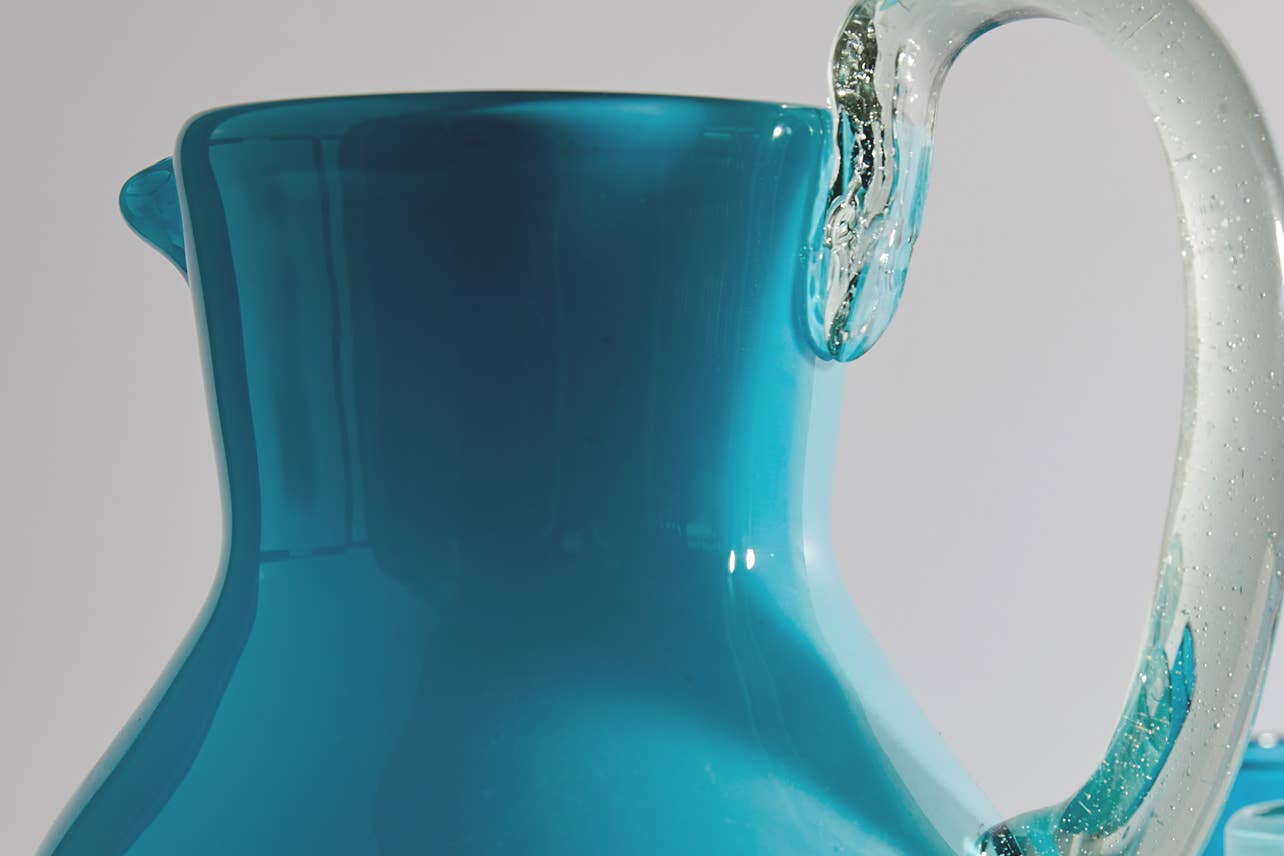 Verve Culture - Wholesale Pitcher - Handblown Glass Pitcher - Aqua5