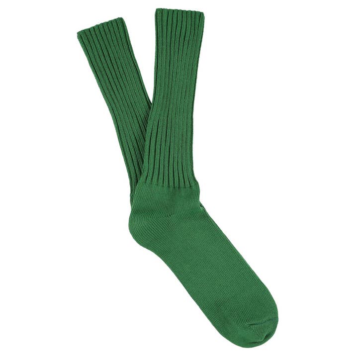 Chaussettes montantes pour hommes - Vert pour la vente par ESCUYER
