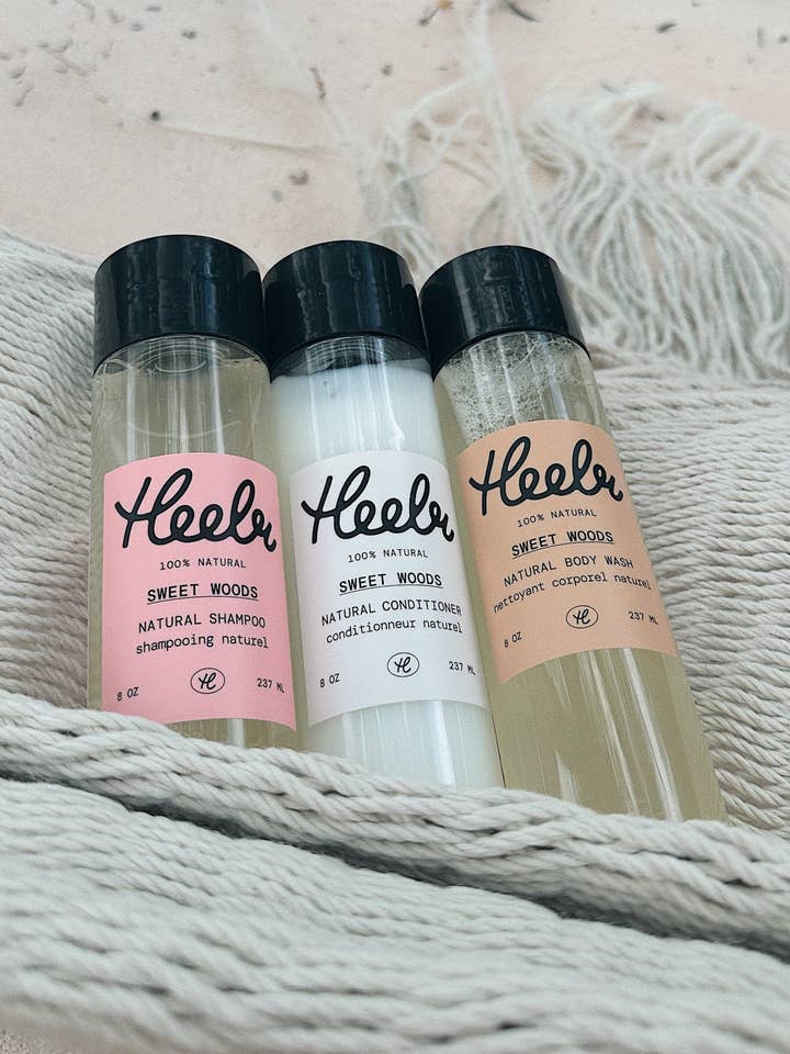 Sweet Woods Body Wash for wholesale by Heelr Wellness Ltd.