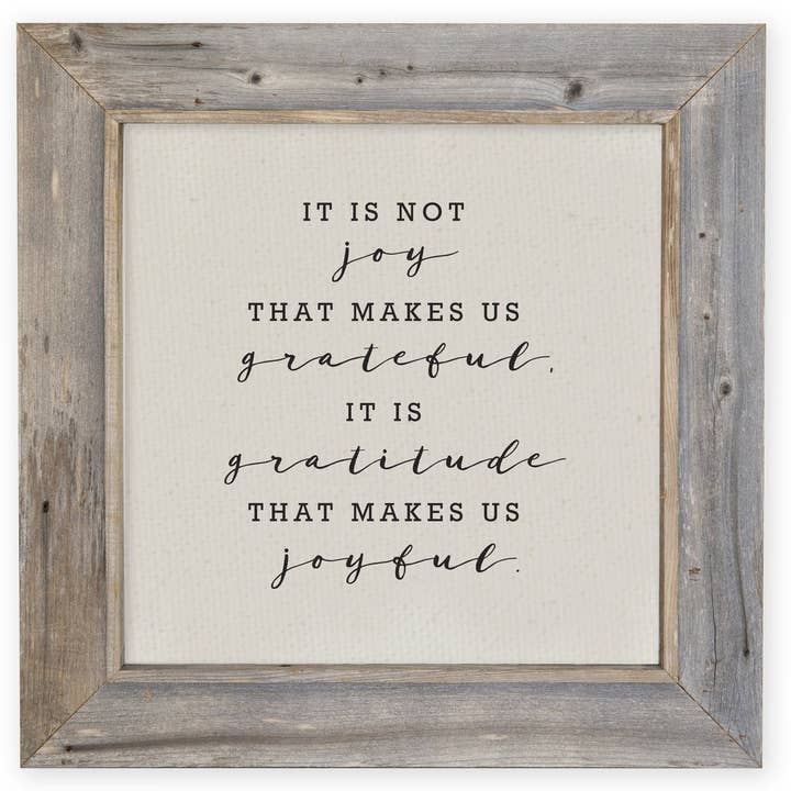 It is Not Joy - Moldura rústica por atacado de Brayden and Brooks