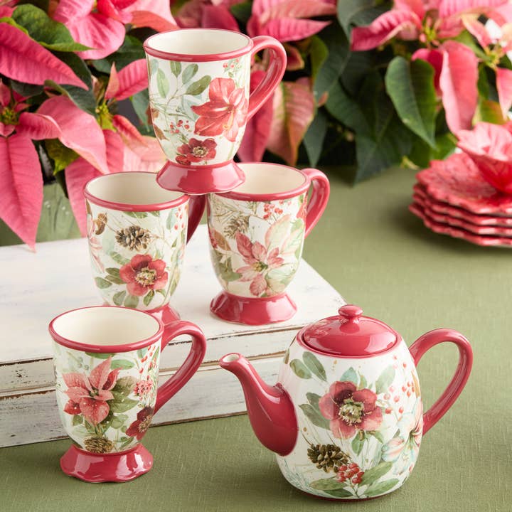 Mug Hivernal en Fleurs 18 oz. assorti. pour la vente par Certified International