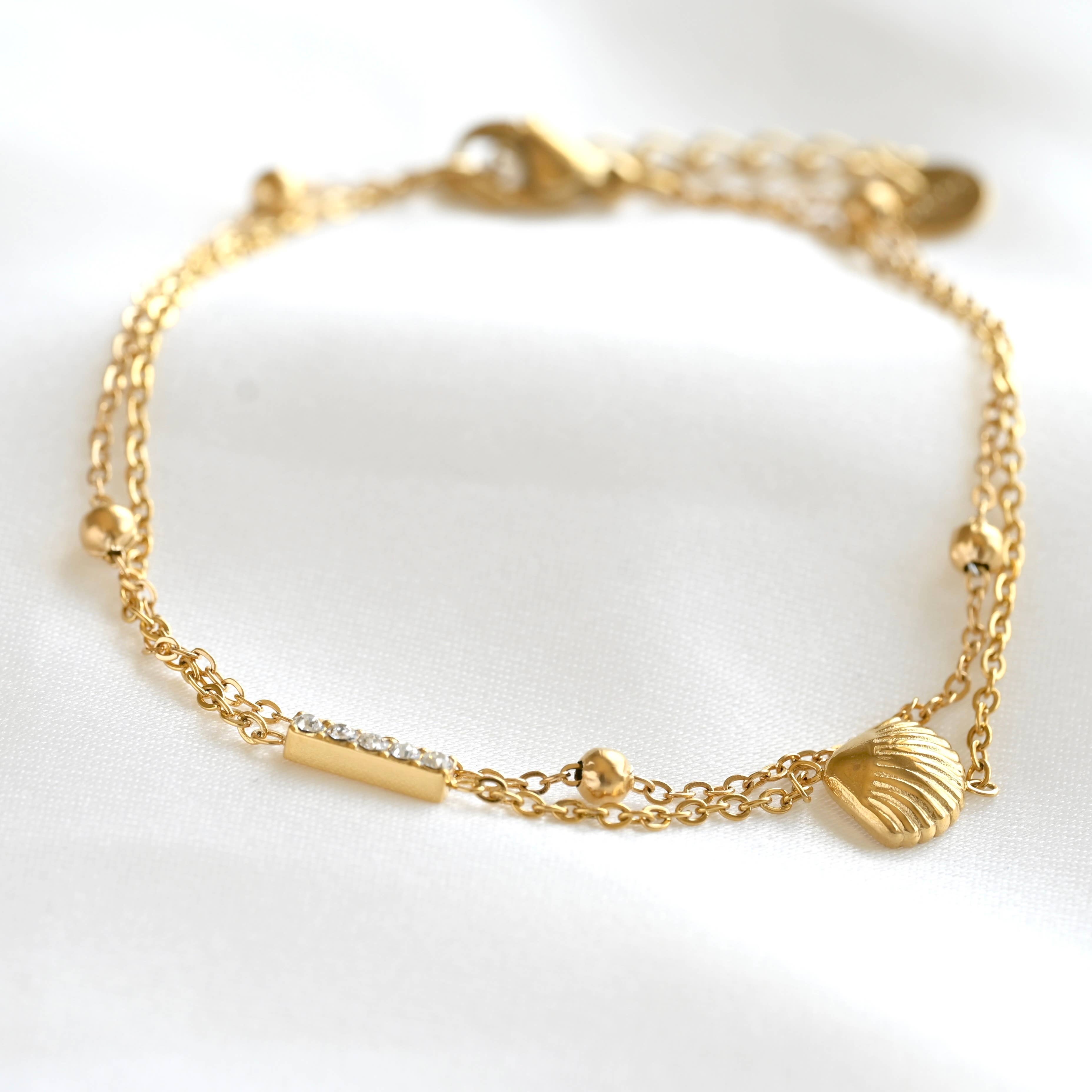 Blueyejewelry - Wholesale Charm/Dangle Bracelet - Gold Charm and Chain Bracelets - Waterproof Summer Bracelets4