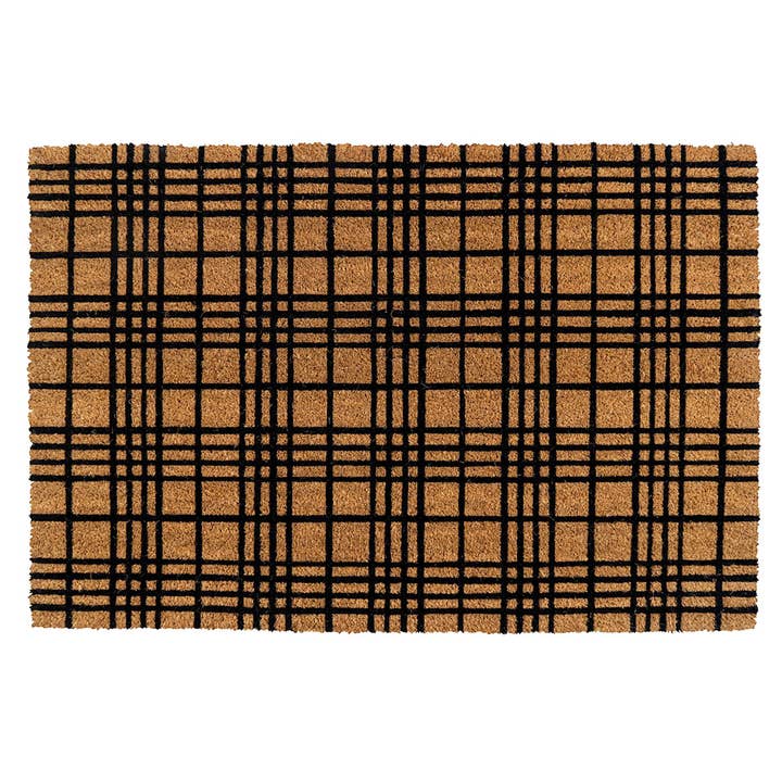 Entryways - Wholesale Door Mat - Fine Plaid Coir Doormat4