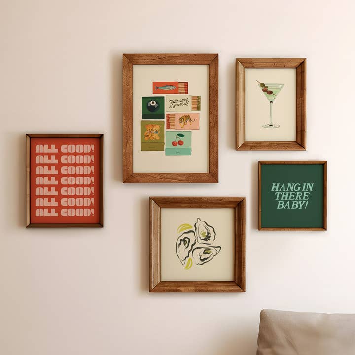 Artbaby & Co. - Wholesale Art Print - Vintage Inspired Matchbook/Matchbox Print