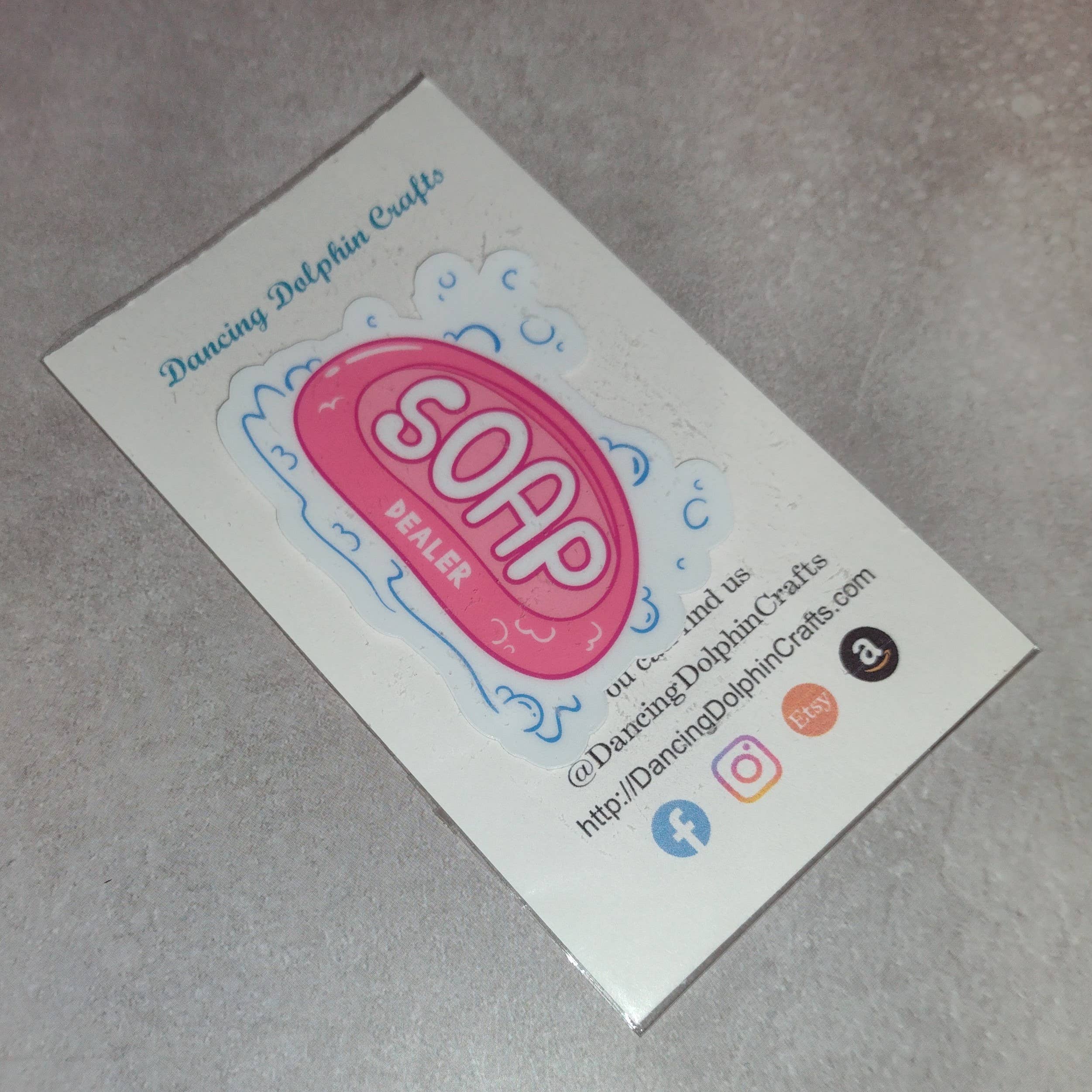 Dancing Dolphin Crafts - Venta al por mayor Pegatina - Soap Dealer - Adhesivo para hacer jabón para fabricantes de jabón6