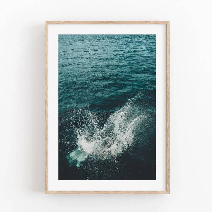 Ocean Splash | Arte Fotográfica de Parede por atacado de Annie Ambience
