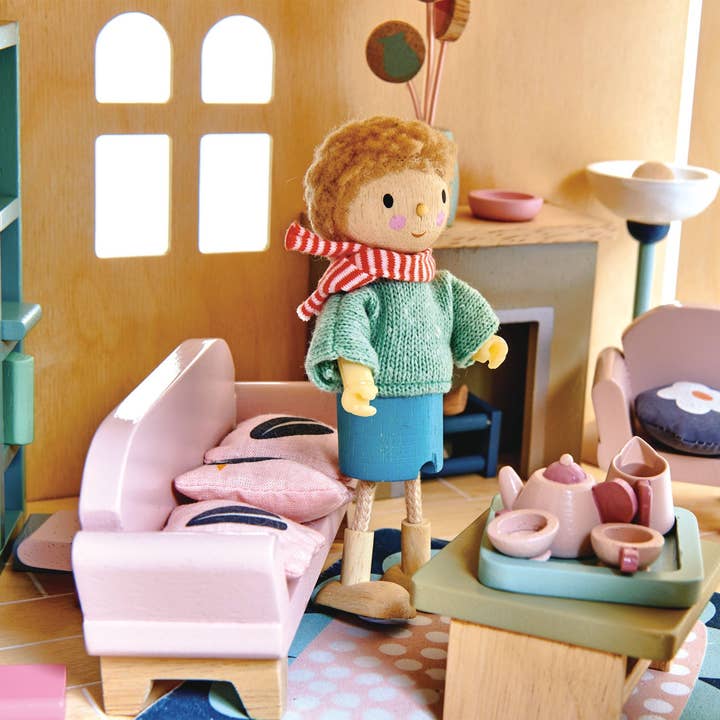 Tender Leaf Toys - Wholesale Doll Accessory Kit - Kids - Dolls House Sitting Room Furniture
