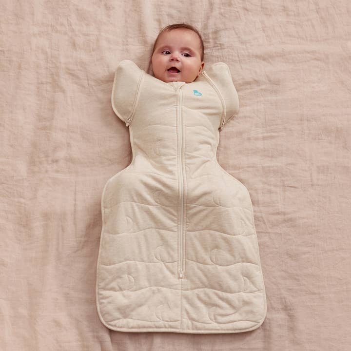 SWADDLE UP™ Extra Warm Transition Bag- Cotton 3.5 TOG- Moon for wholesale by Love to Dream