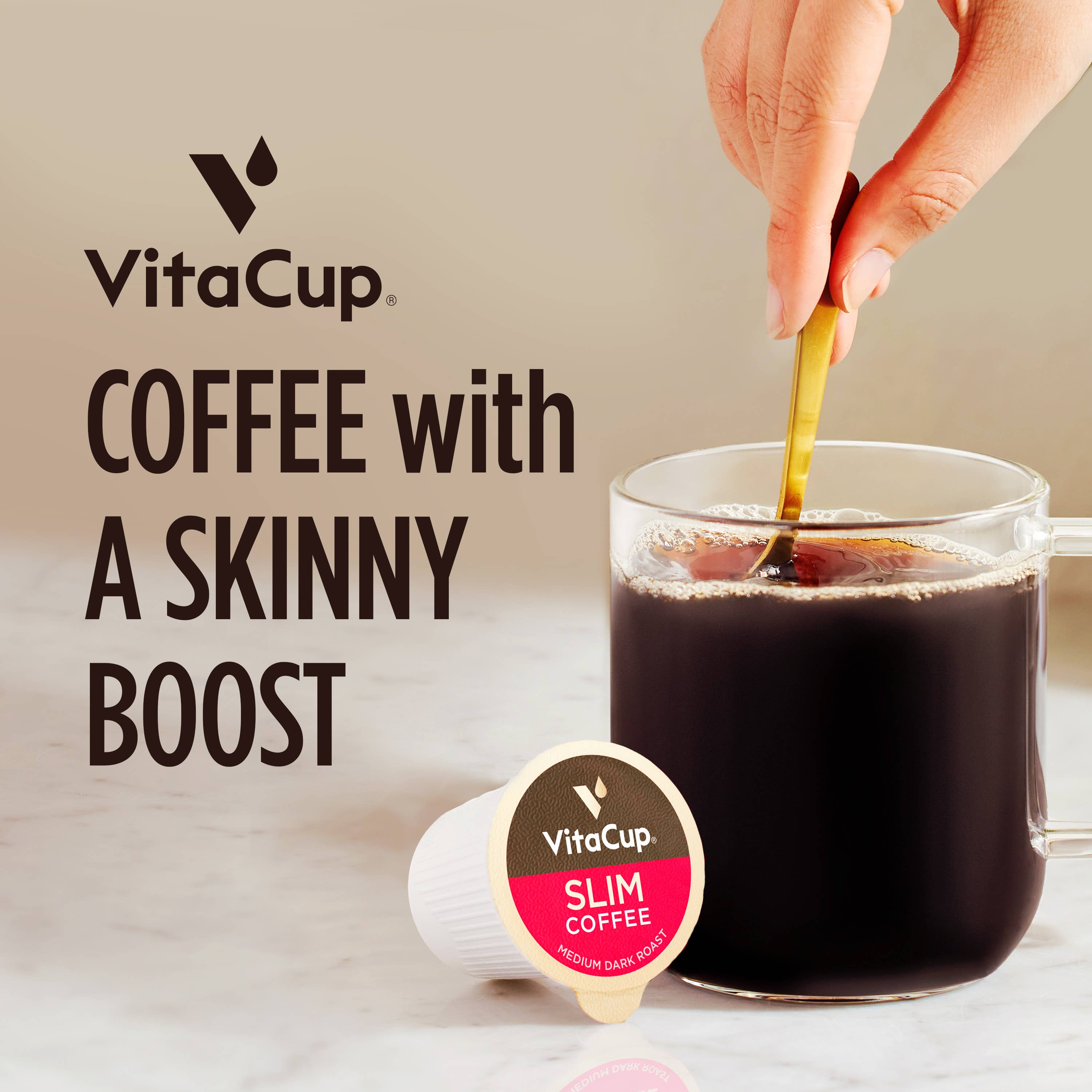 VitaCup - Wholesale Ground Coffee - 16ct Slim Blend Coffee Pods1