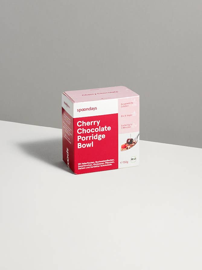 Tazón de gachas de chocolate orgánico para venta al por mayor de spoondays