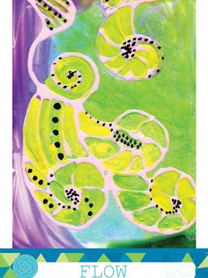 Flow Journal Card for wholesale by Unruly Femme