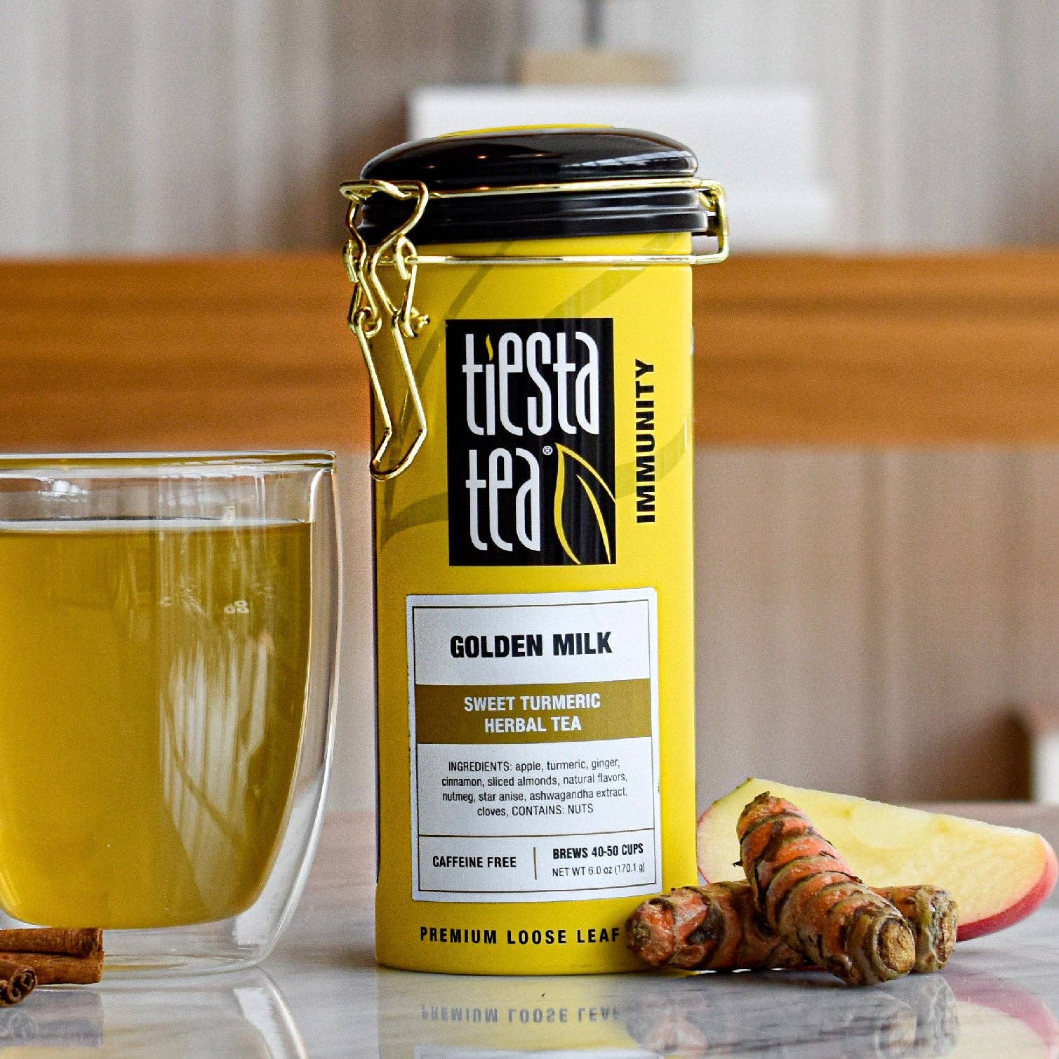 Tiesta Tea Company (loose leaf teas & accessories) - Wholesale Loose Tea - Golden Milk - Sweet Turmeric Herbal Tea1