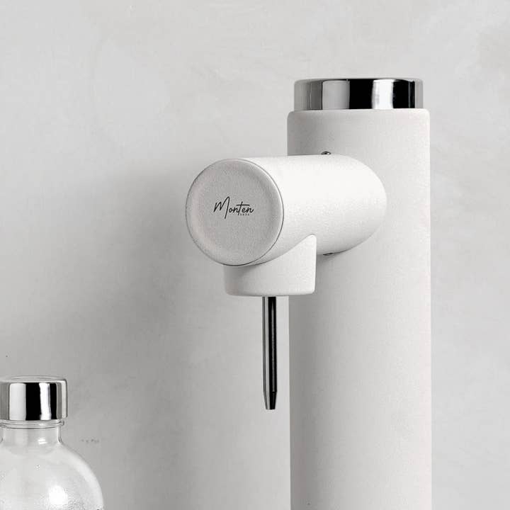 Monten soda - Wholesale Kitchen appliance - White Steel Soda Maker3