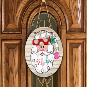 Merry Christmas Large Wooden Door Tags Door Hanger Farmhouse New