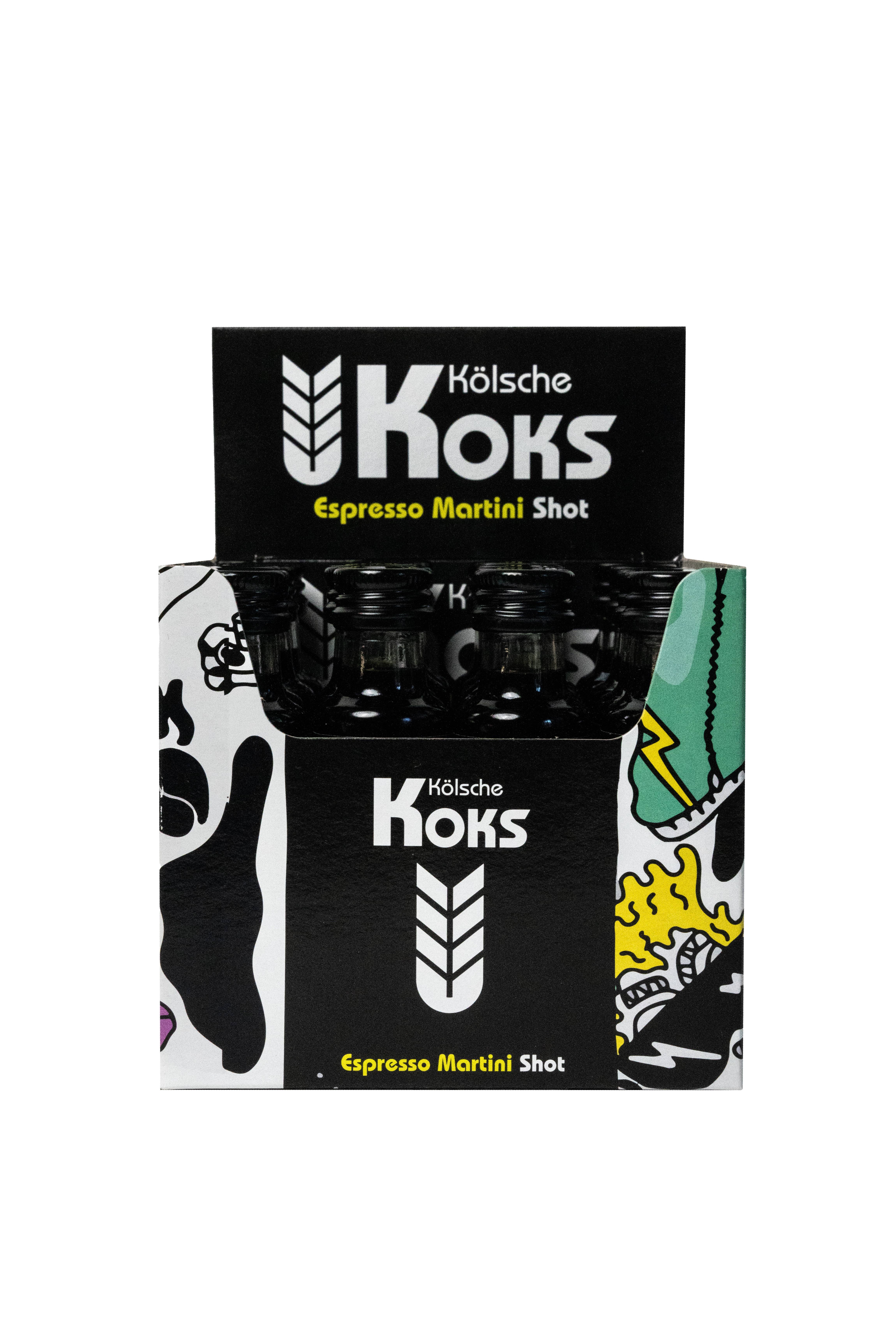 Kölsche Koks - Wholesale Liqueur - Kölsche Koks - Espresso Martini Shots 16x0.02l2
