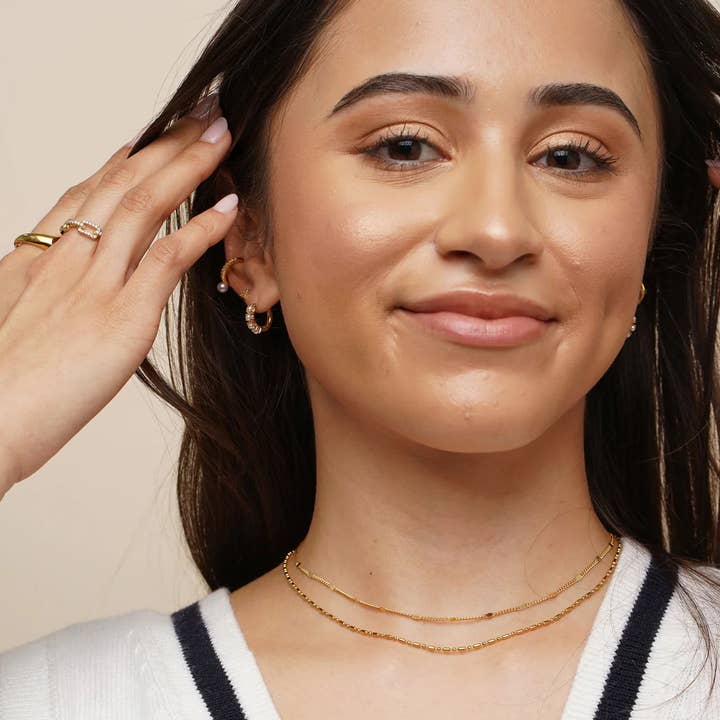 Brenda Grands Jewelry - Wholesale Choker/Collar - Dainty Layered Sparkle Choker