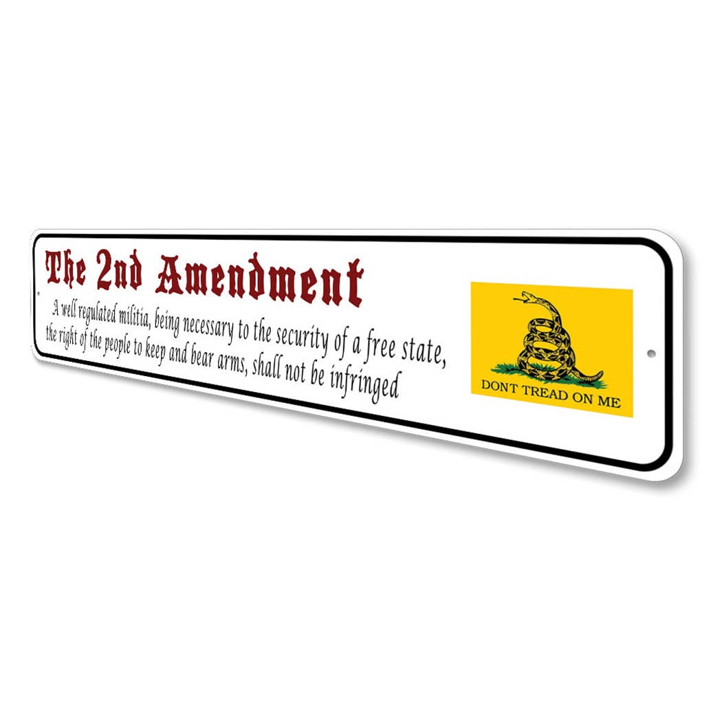 Lizton Sign Shop, Inc - Wholesale Sign - 2nd Amendment Sign3