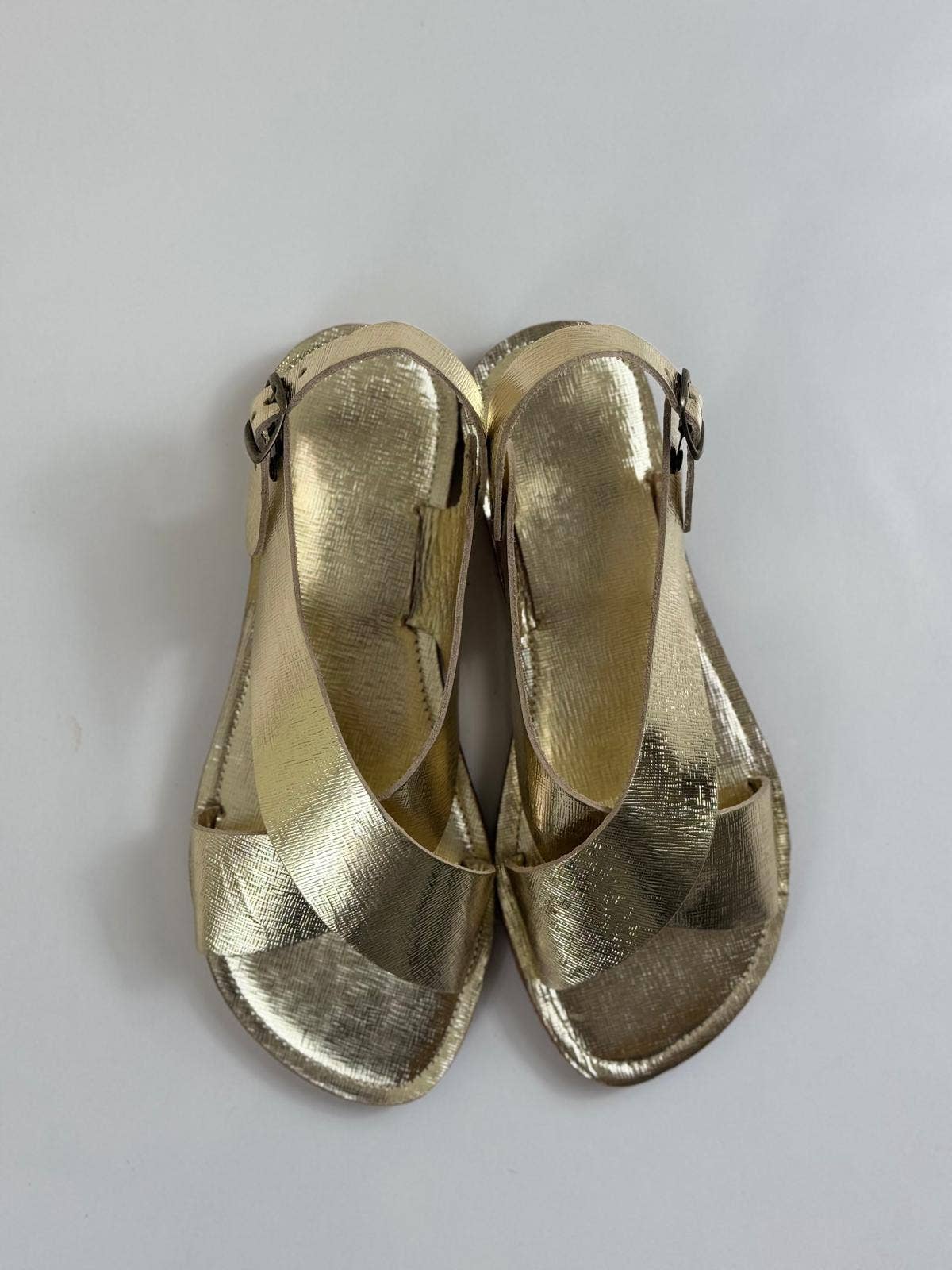 HandmadeBestSeller – wholesale Sandals – Women's – Handmade Moroccan Leather Sandals Gold3