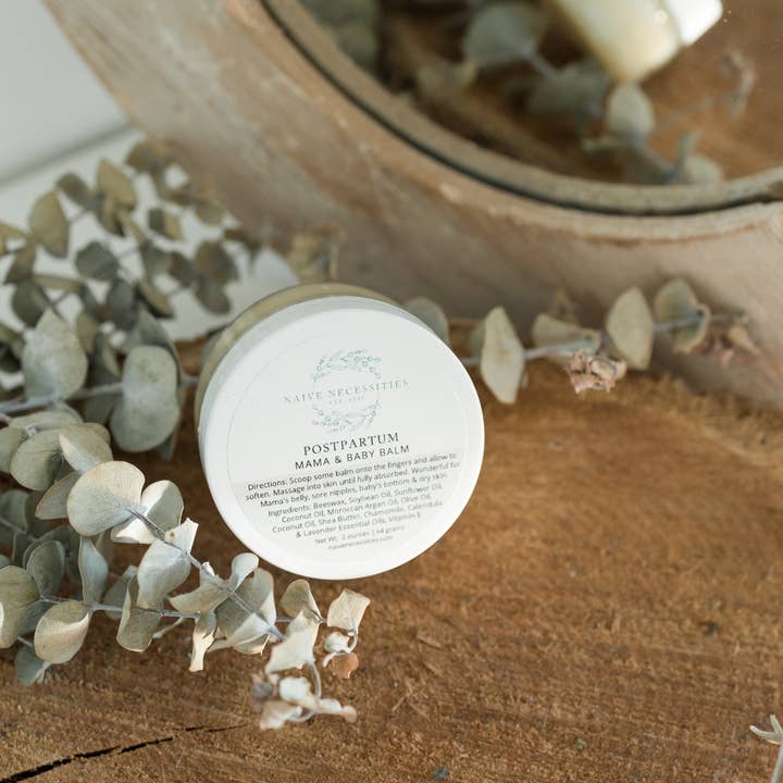 Naive Necessities – Großhandel Körperbutter/-balsam – Baby – Argan Postpartum Mama- und Babybalsam2