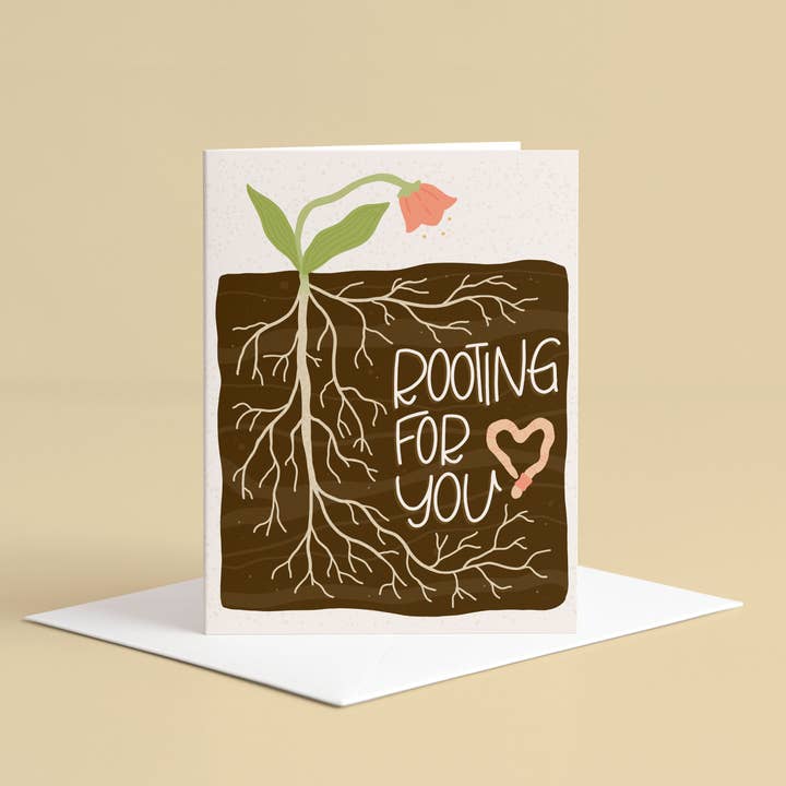 Rooting for You - Greeting Card for wholesale by Dilly Dally House