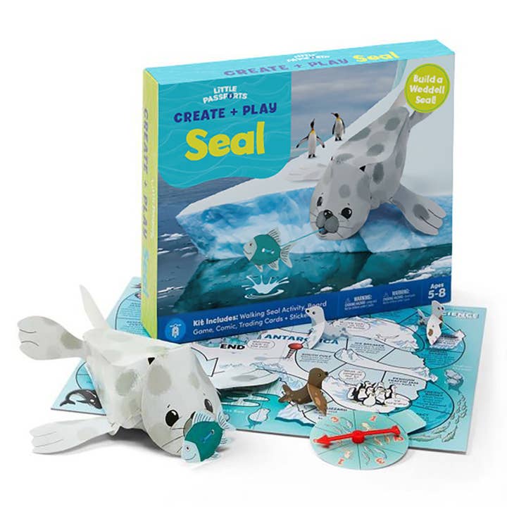 Create + Play: Seal for wholesale by Little Passports Inc