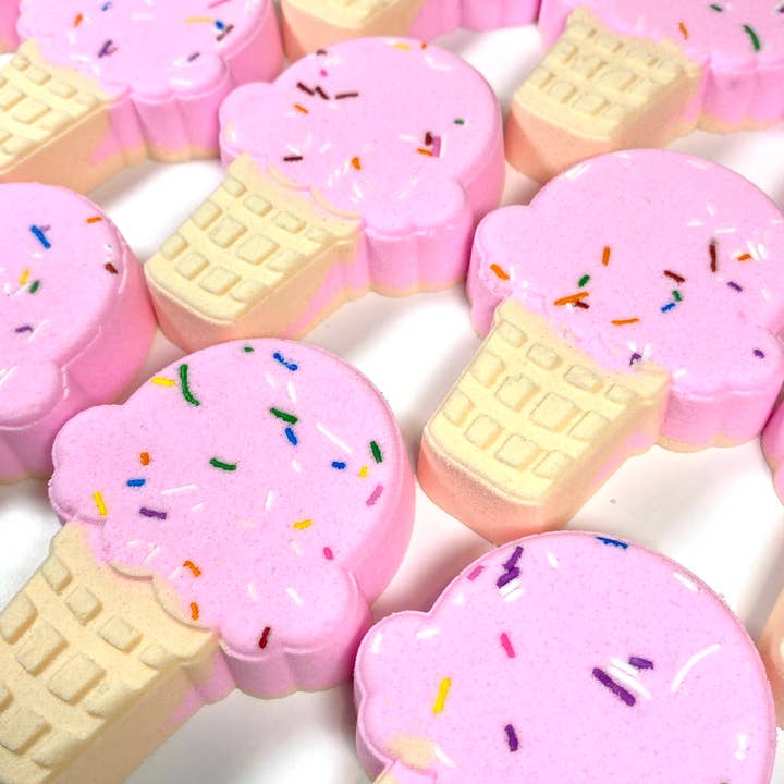 Splish Splash Bath Bombs - Wholesale Bath Bomb/Fizz - Ice Cream Cone