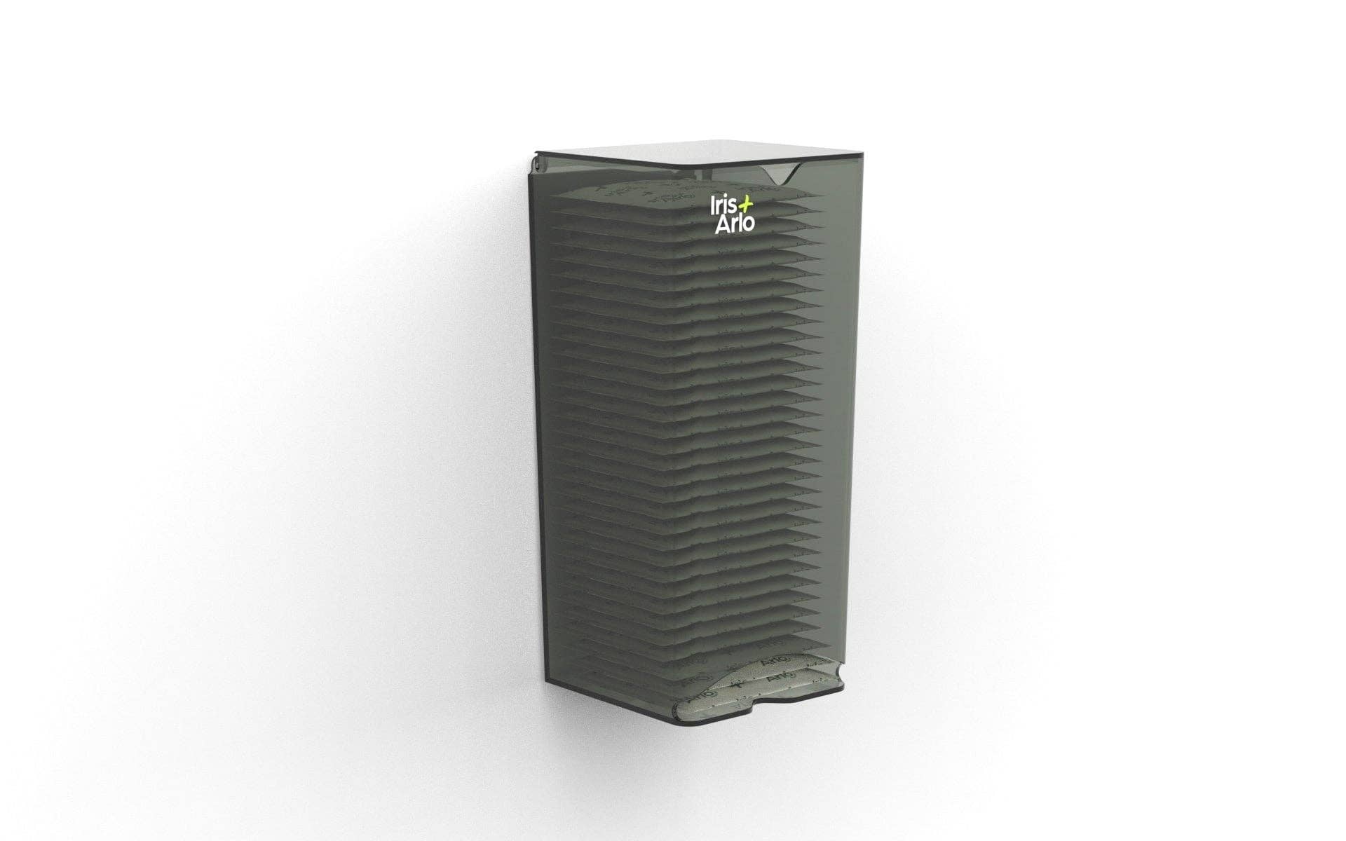 Iris + Arlo – Großhandel Badezimmer-Zubehör-Sets – Spender: 3er-Pack | Wandmontiert aus recyceltem Plexiglas3