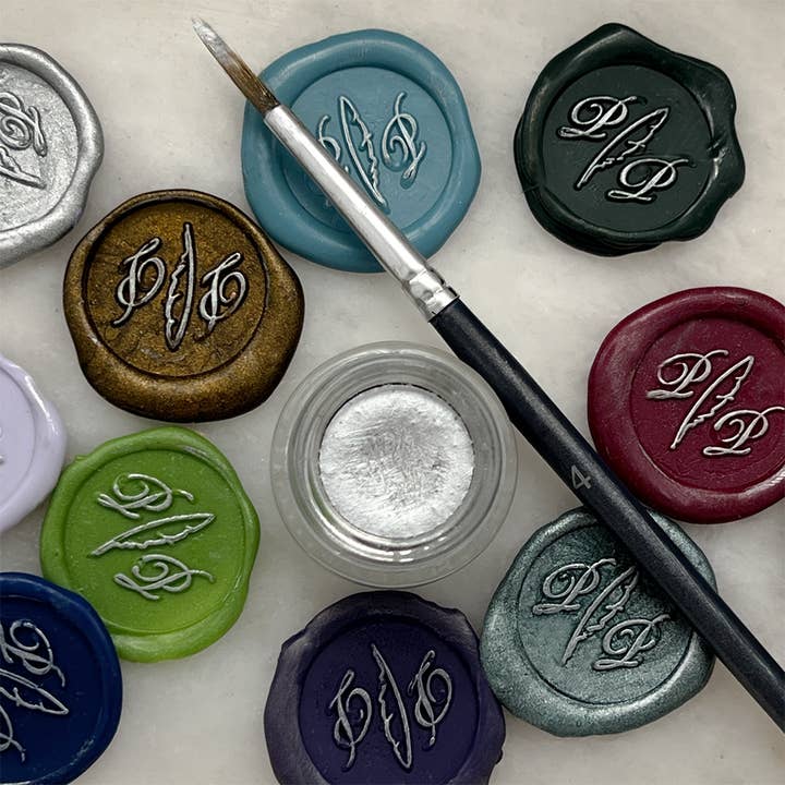Papier Plume - Wholesale Highlighter - Wax Seal Metallic Highlighter Cream from Italy2