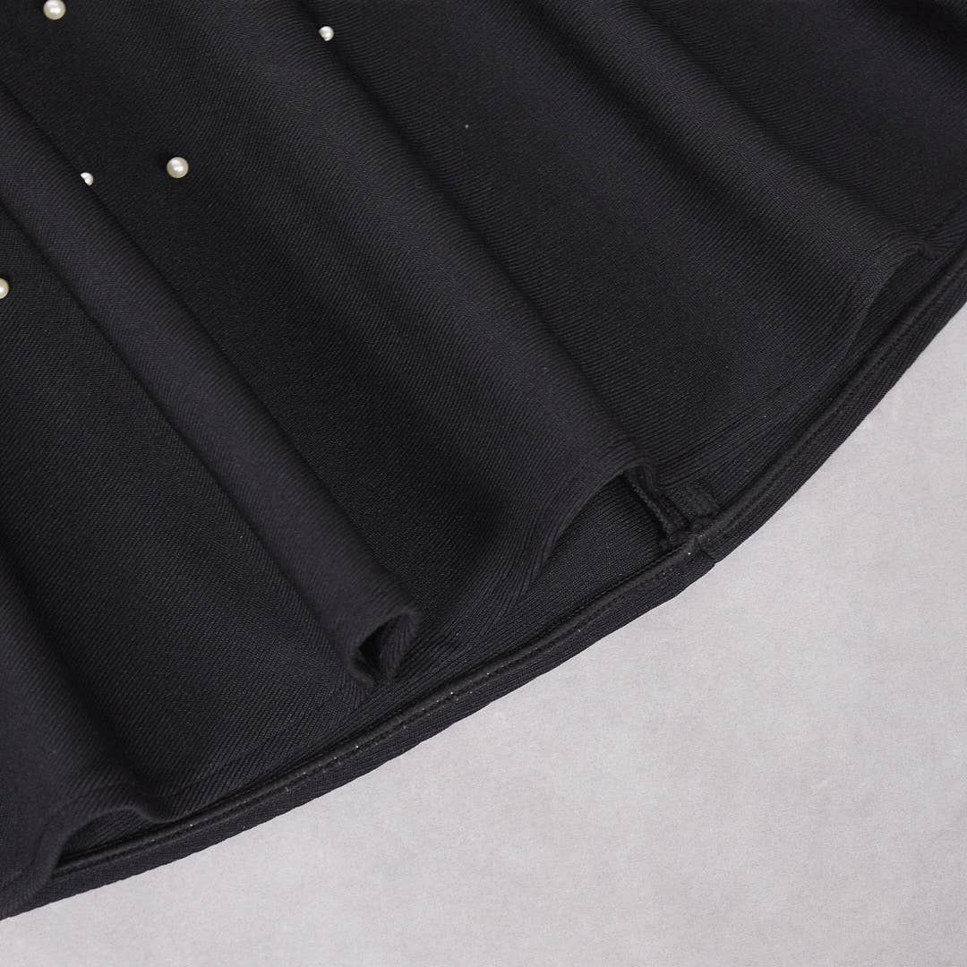 Productseeker - Venta al por mayor Vestido - Mujer - Vestido bandage elegante y chic con tirantes DR596 y adornos de pedrería19