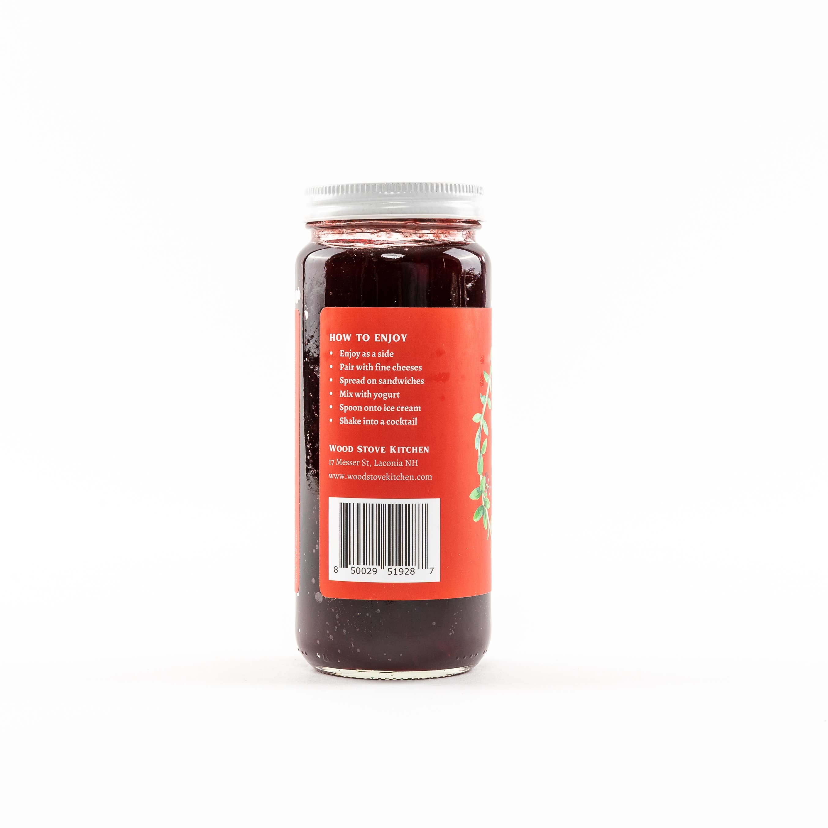 Wood Stove Kitchen - Wholesale Preserves - Mulled Wine Cranberry Sauce1