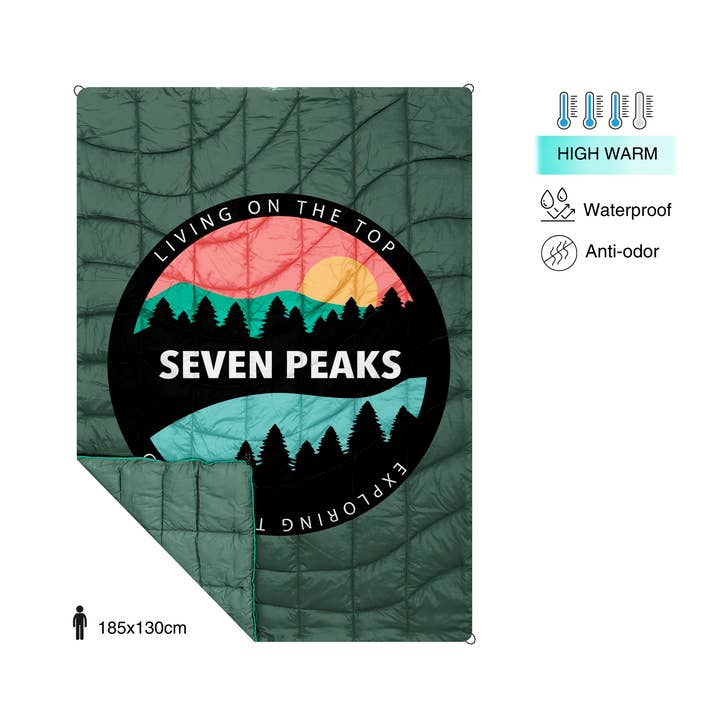 Edredón individual Seven Peaks Green para venta al por mayor de SEVEN PEAKS
