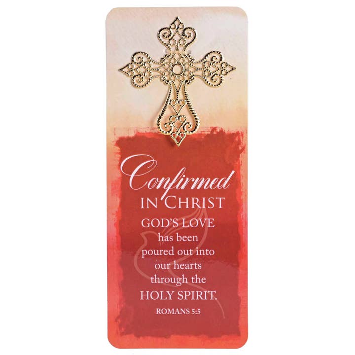 Udsmykket bogkort bekræftet Rom. 5:5 for engroshandel hos Cottage Garden