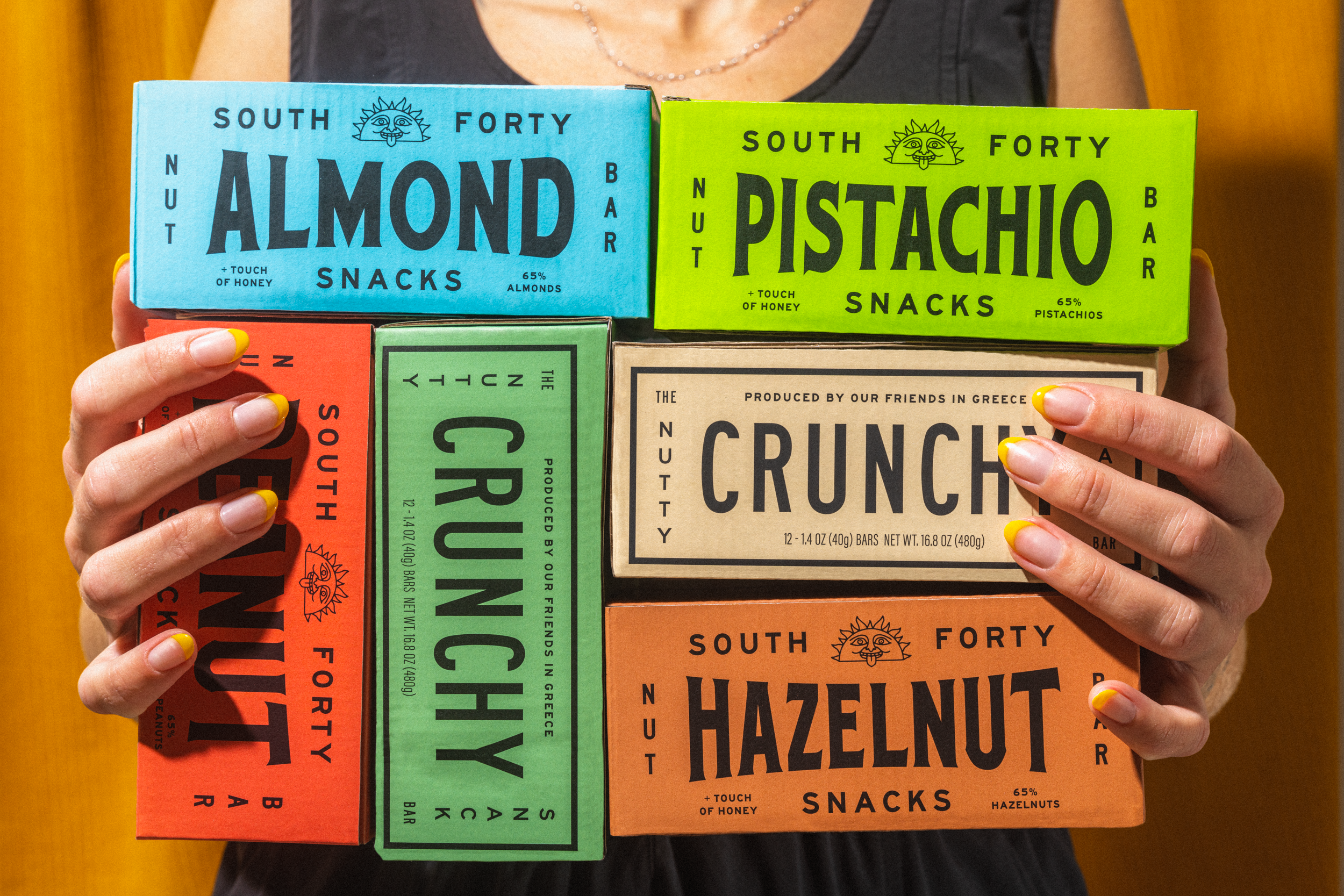 SOUTH FORTY SNACKS COMPANY - Vente Barres de céréales - Pack de 12, Barre de Noix Croquante Pistache (1,95 $ par unité)5