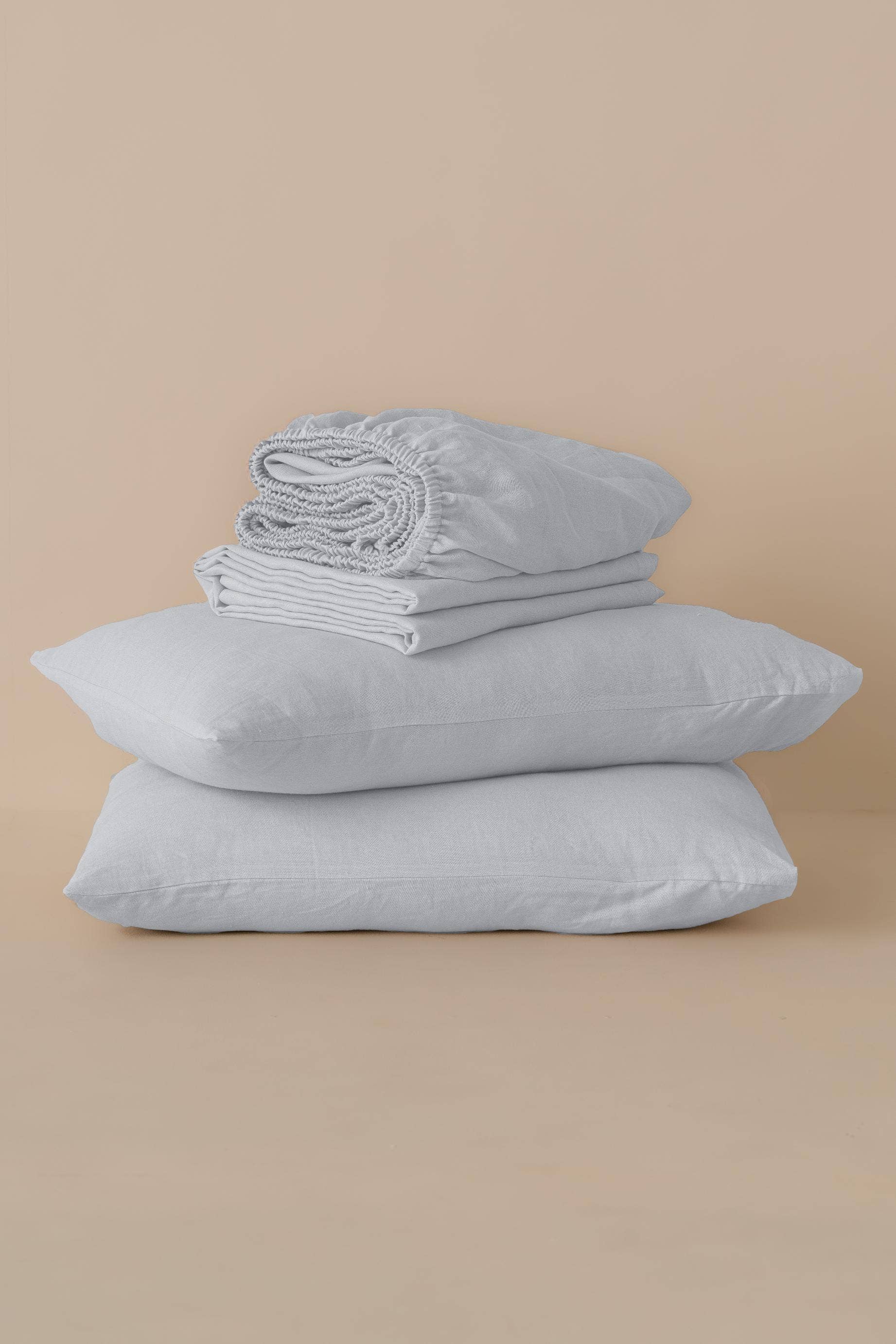 Live Linen - Wholesale Bedding Set - Elegant Solid Linen Bedding Set – Sheets & Pillowcases13