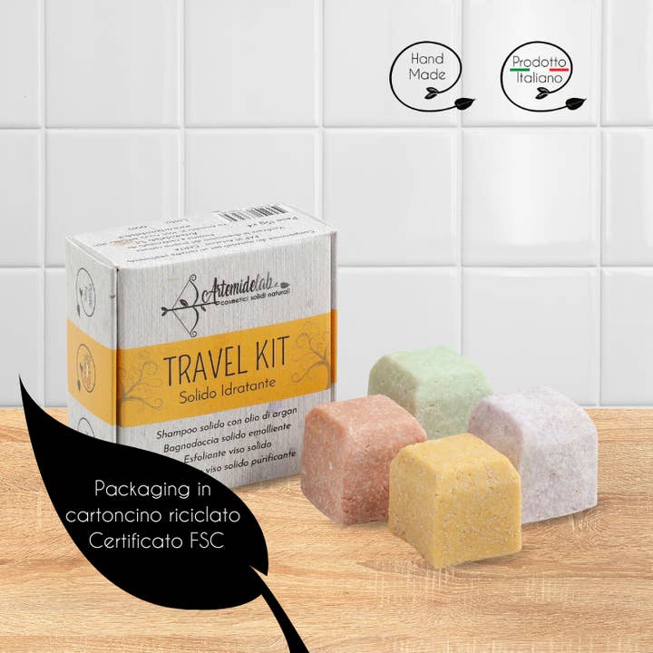Artemidelab - Wholesale Shampoo Puck/Solid Shampoo - Travel kit2