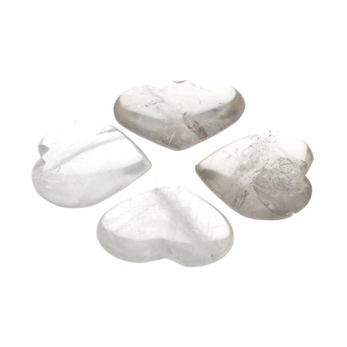 Rosenkvarts EXTRA hjärta 2,5 till 3 cm för wholesale av Artisans de Madagascar