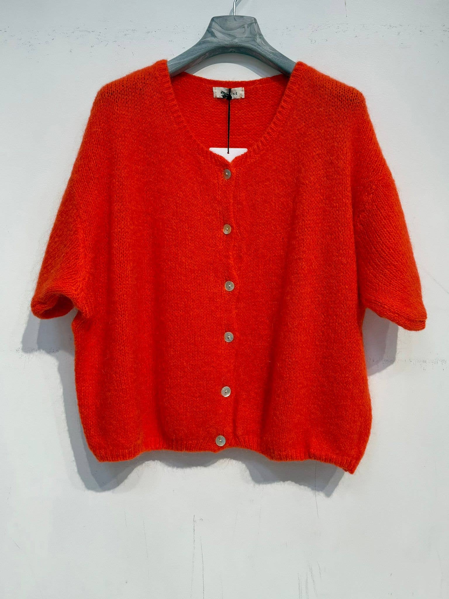 NOELINE - Wholesale Cardigan - Women's - Kid mohair and wool vest 752914