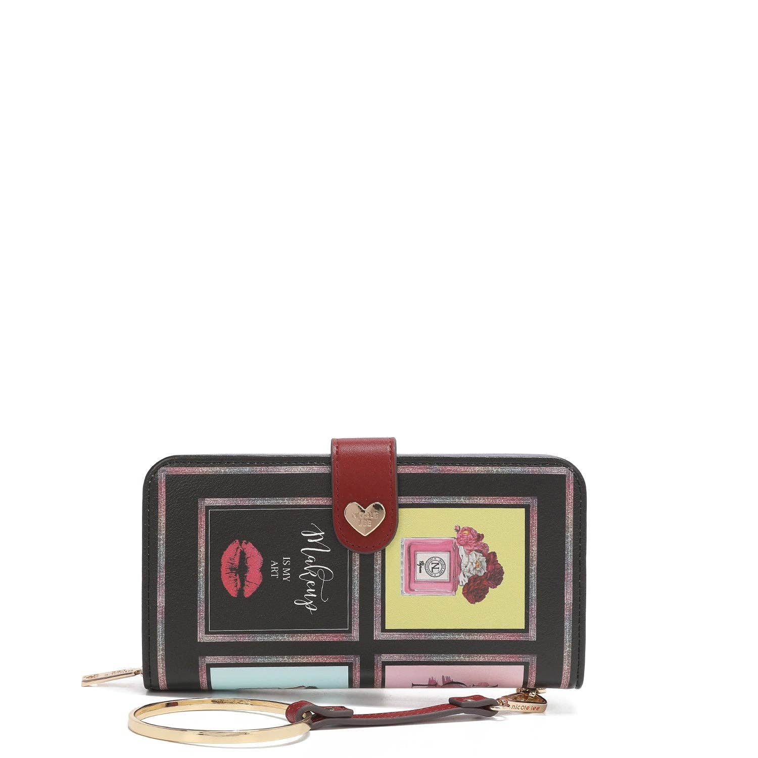 Nicole Lee – Carteira - Mulher por atacado – CARTERA IMPRESA MODA CON CREMALLERA79