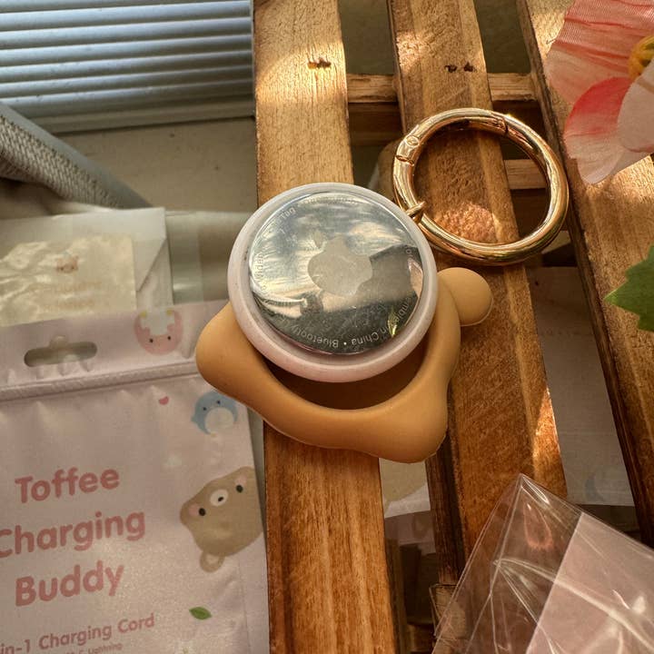 drawwithkristi - Wholesale AirTag Case - Cute Bear AirTag Case Keychain – Kawaii Silicone Animal3