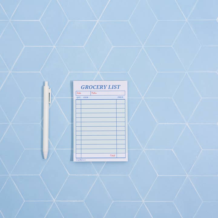 Marigold Press - Wholesale Notepad - Guest Check Notepad Grocery List 9
