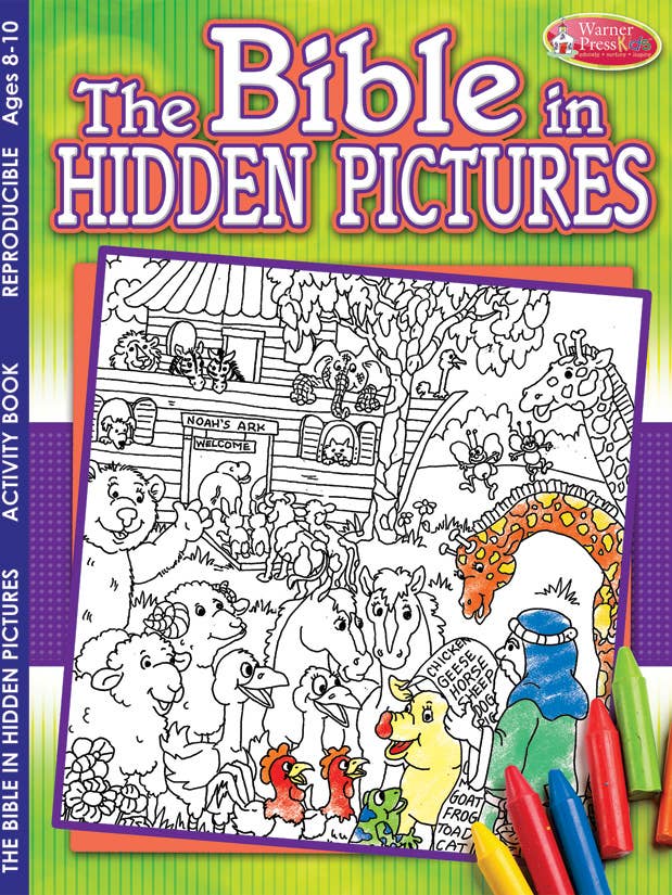 The Bible in Hidden Pictures for wholesale by Warner Press