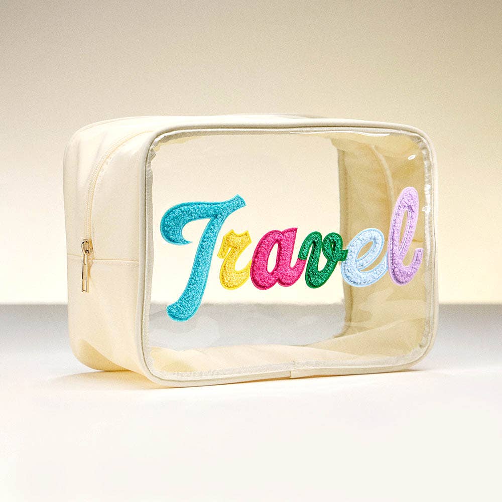 Sensibling Corp. - Wholesale Pouch - Women's - Pool Message Transparent Pouch Bag / Organizer
3